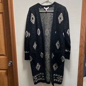 Western Long Cardigan